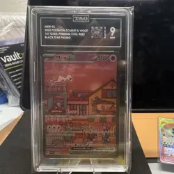 Pokemon Mew ex 053 SV Promo Scarlet & Violet Holo EX TAG Graded 9 180 HP English - Image 1