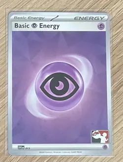 Basic Psychic Energy SVE 010 - Pokemon TCG - NM Cosmo Holo - Prize Pack Series 7 - Image 1