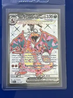 Charizard ex 215/197 SV03: Obsidian Flames Ultra Rare Pokemon TCG - Image 1