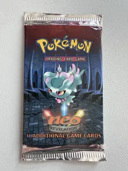 Pokemon Neo Revelation Booster Pack - Misdreavus - Factory Sealed - Image 1