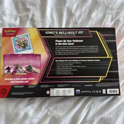 Pokemon TCG | Iono's Bellibolt ex Premium Collection | Brand New & Sealed - Image 2