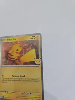 Pikachu *FART SWIRL* & *Double Swirl* #051/162 (2026 Pokemon Day 30th Stamp) - Image 2