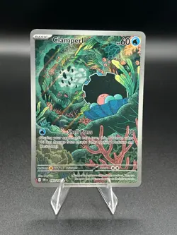 Pokemon TCG Clamperl 195/182 NM Holo Illustration 2025 Destined Rivals - Image 1