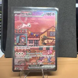 Pokemon Mew EX 053 SVP Black Star Promo Full Art Holo Basic 180 HP 2023 English - Image 1