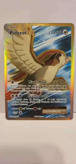 Pidgeot EX 104/108 - XY Evolutions Full Art Ultra Rare - Pokemon TCG - NM - Image 1