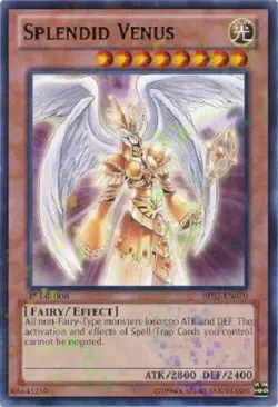 Splendid Venus - BP02-EN070 - Mosaic Rare 1st Edition Yugioh Konami Authentic - Image 1
