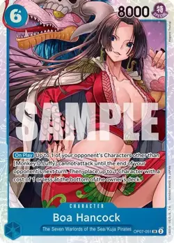 Boa Hancock OP07-051 SR (English) One Piece Card Game 500 Years in the Future - Image 1