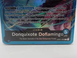 One Piece Card Game TCG Donquixote Doflamingo ST17 Deck Only Sealed No PRB Pack - Image 3