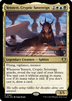 Yennett, Cryptic Sovereign FOIL Commander Masters NM Creature Rare CARD ABUGames - Image 1