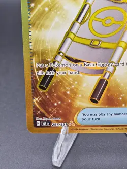 Pokemon TCG Surging Sparks Night Stretcher Gold Card 251/191 NM+ Condition - Image 5