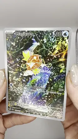 SUPER RARE Pokemon TCG Magikarp Scarlet & Violet Paldea Evolved Card 203/193 - Image 2