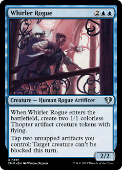 Whirler Rogue FOIL Commander Masters NM Creature Uncommon MAGIC CARD ABUGames - Image 1