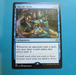 MTG Jumpstart #169 Rhystic Study NM - Image 1