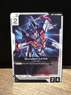 GUNDAM LFRITH GD01-086 C GUNDAM CARD GAME NEWTYPE RISING - Image 1