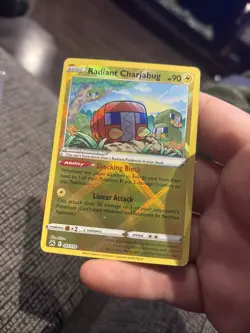 Pokemon Cards Radiant Charjabug 051/159 Crown Zenith Radiant Rare NM *3 - Image 1