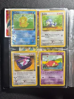 Vintage Pokemon Card Binder With 112 Cards Inside WOTC Folder Bundle Bulk - Image 3