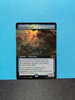 FOIL FULLART Morastmonster / Sludge Monster - MTG Magic - Image 1