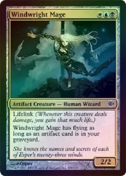 Windwright Mage - Foil common Shards of Alara Magic The Gathering - Image 1