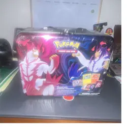 Pokemon Trading Card Game Collector Tin Urshifu, Luxray, Empoleon, Tyranitar - Image 1