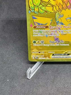 Pokemon Prismatic Evolutions Pikachu ex Secret Rare Gold 179/131 - Image 5