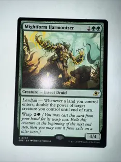 R 0200 Mightform Harmonizer Insect Druid Rare Edge of Eternities MTG Card - Image 1
