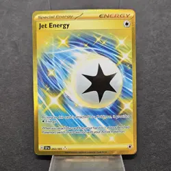 Pokemon Jet Energy 252/191 Sv08: Surging Sparks Holo NM - Image 1