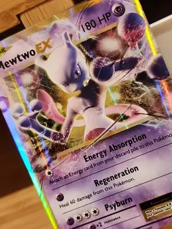 Mewtwo EX 52/108 XY - Evolutions Holo Pokemon TCG NM - Image 2