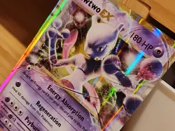 Mewtwo EX 52/108 XY - Evolutions Holo Pokemon TCG NM - Image 3
