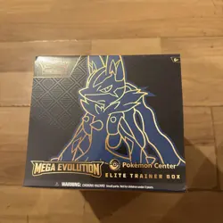 Mega Evolutions Lucario Pokemon Center Elite Trainer Box ETB New Sealed✅ - Image 1