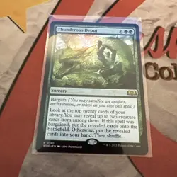 MTG Thunderous Debut Wilds of Eldraine Regular #0190 - Image 1