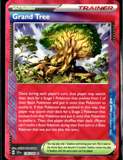Grand Tree 136/142 Stellar Crown Pokemon TCG Ace Spec - Image 1