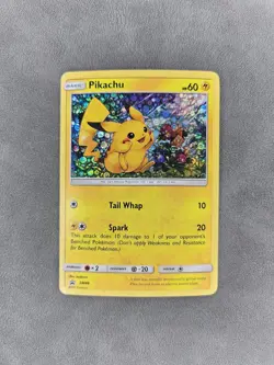 Pokemon TCG Pikachu SM86 Holo (General Mills Promo) Sun & Moon Promos - LP - Image 1