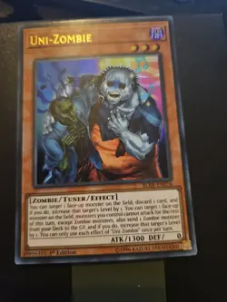 Yugioh Uni-Zombie BLRR-EN074 Ultra Rare 1st Ed Mint - Image 1