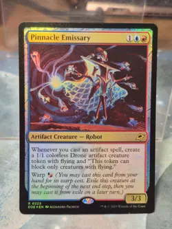 FOIL R 0223 Pinnacle Emissary Robot Edge of Eternities MTG Card EOE Island - Image 1