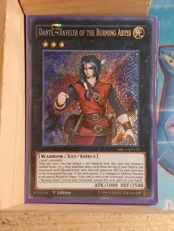 Dante, Traveler of the Burning Abyss MP15-EN121 2015 Mega-Tins Mega Pack 1st... - Image 1
