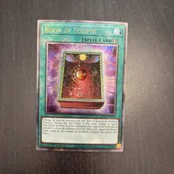 Yugioh! 1x Book of Eclipse RA02-EN054 Quarter Century Secret Rare 1st Ed NM - Image 2