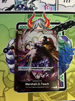 Marshall.D.Teach P-100 - Event Pack Vol. 8 - One Piece TCG English - Image 1