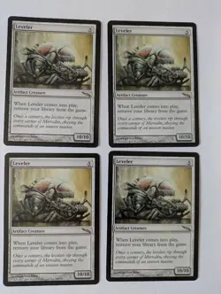 4 Leveler Mirrodin MTG NM Free shipping with tracking - Image 1