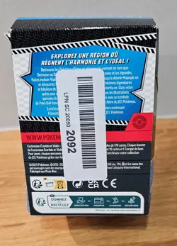 Pokemon Boosterbundle Karmesin & Purpur Schwarze Blitze Franzosisch NEU OVP 2092 - Image 4
