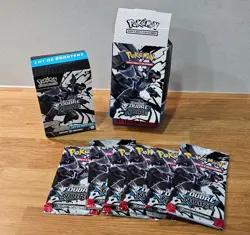 Pokemon Boosterbundle Karmesin & Purpur Schwarze Blitze Franzosisch NEU OVP 2092 - Image 5