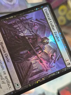 U 0123 Umbral Collar Zealot FOIL EOE Edge of Eternities MTG Card Human Cleric - Image 2