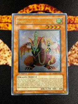 YUGIOH • HARPIE’S PET BABY DRAGON • ULTIMATE RARE • EOJ-EN013 • 1st ED • VLP - Image 1