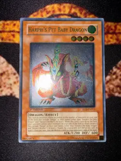 YUGIOH • HARPIE’S PET BABY DRAGON • ULTIMATE RARE • EOJ-EN013 • 1st ED • VLP - Image 5
