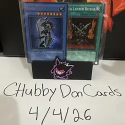 Yugioh Black Luster Soldier SYE-024 1st Edition Ultra Rare MP With Ritual - Image 1