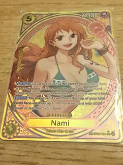 One Piece Heroines Edition Nami EB03-53 SP Foil - Image 3