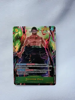 One Piece Roronoa Zoro OP06-118 (Alt Art, Foil, SEC) Wings of the Captain - NM - Image 1