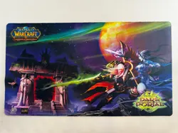 World Of Warcraft TCG Playmat Through The Dark Portal #1 - Image 1