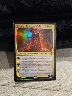 Dihada, Bin-der of Wills Dominaria United Commander Foil Card M/Nm Condition - Image 1