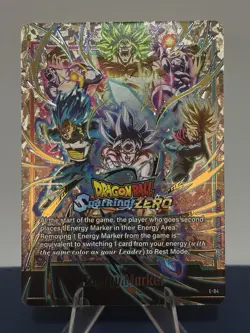 Dragon Ball Sparking! ZERO Limited Energy Marker Card E-04 - LP - Read Desc - Image 1