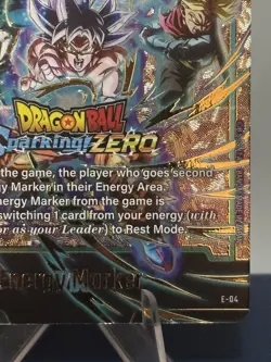 Dragon Ball Sparking! ZERO Limited Energy Marker Card E-04 - LP - Read Desc - Image 4